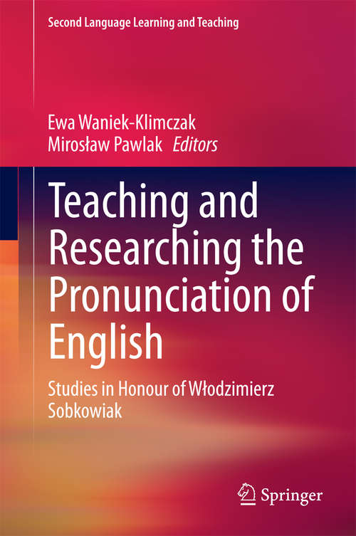 Book cover of Teaching and Researching the Pronunciation of English