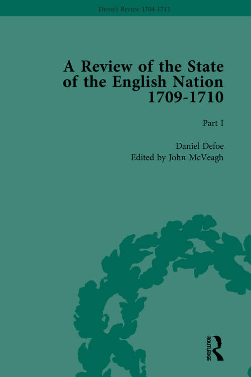 Book cover of Defoe's Review 1704-13, Volume 6 (Defoe's Review 1704–13)