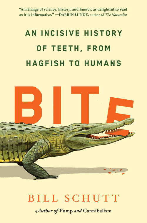 Book cover of Bite: An Incisive History of Teeth, from Hagfish to Humans