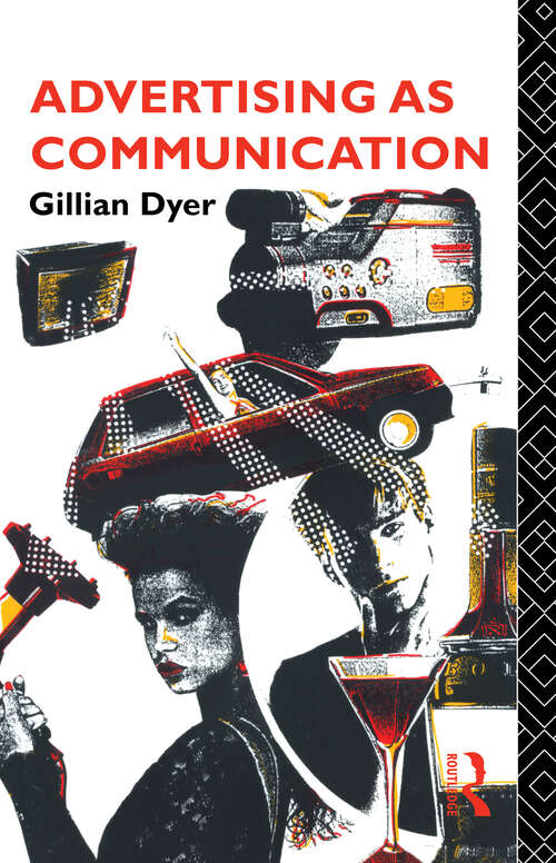 Book cover of Advertising as Communication (Studies in Culture and Communication)