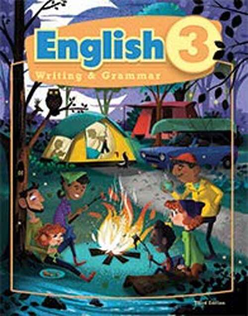Book cover of English 3: Writing and Grammar Worktext