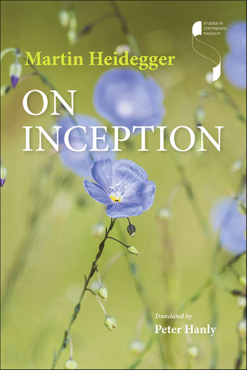 Book cover of On Inception (Studies in Continental Thought)