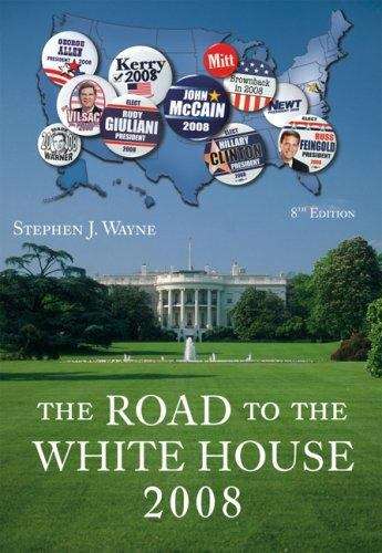 Book cover of The Road to the White House 2008