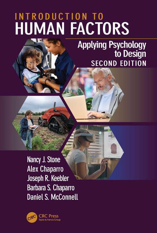 Book cover of Introduction to Human Factors: Applying Psychology to Design, 2nd Edition