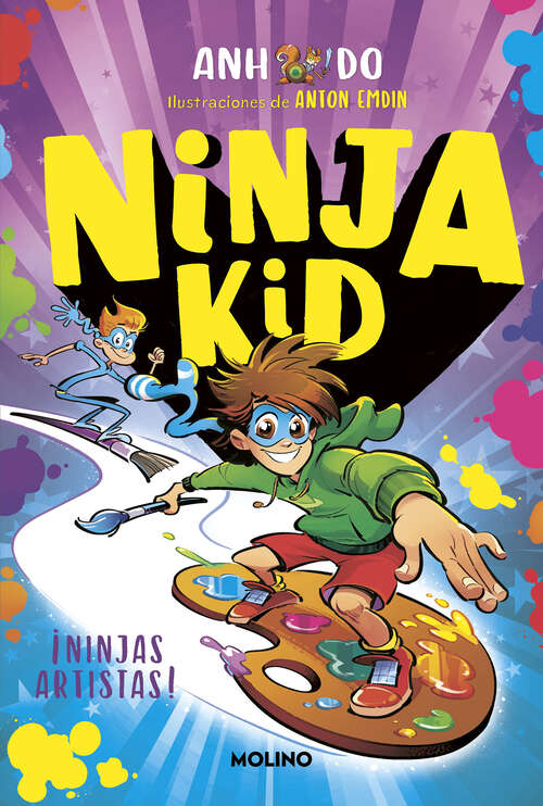 Book cover of Ninja Kid 11 - ¡Ninjas artistas! (Ninja Kid: Volumen 11)