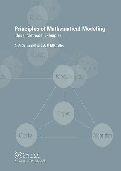 Book cover of Principles of Mathematical Modelling: Ideas, Methods, Examples (1) (Numerical Insights)