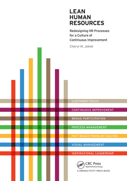 Book cover of Lean Human Resources: Redesigning HR Processes for a Culture of Continuous Improvement