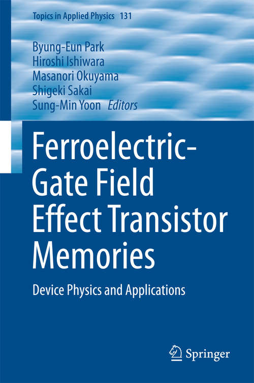 Book cover of Ferroelectric-Gate Field Effect Transistor Memories