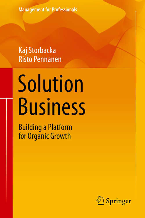 Book cover of Solution Business