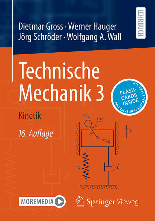 Book cover of Technische Mechanik 3: Kinetik (16. Auflage 2024)