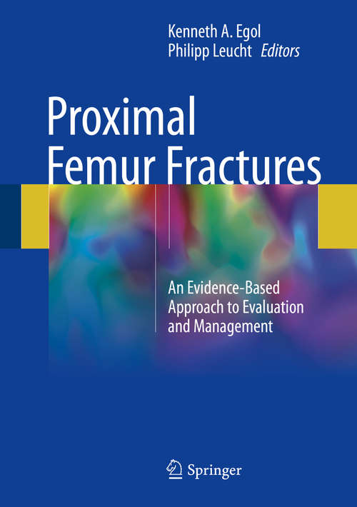 Book cover of Proximal Femur Fractures