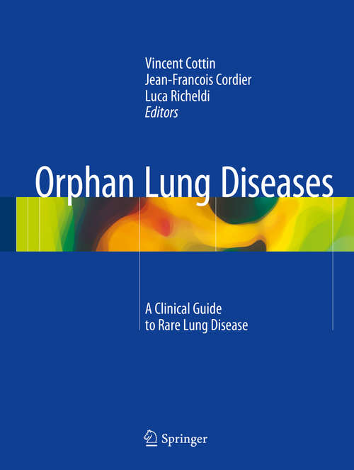 Book cover of Orphan Lung Diseases