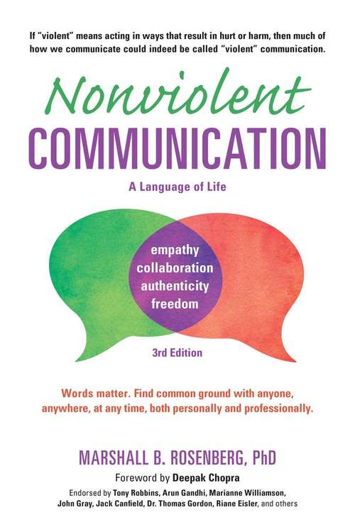 Book cover of Nonviolent Communication™: A Language of Life (Third Edition)