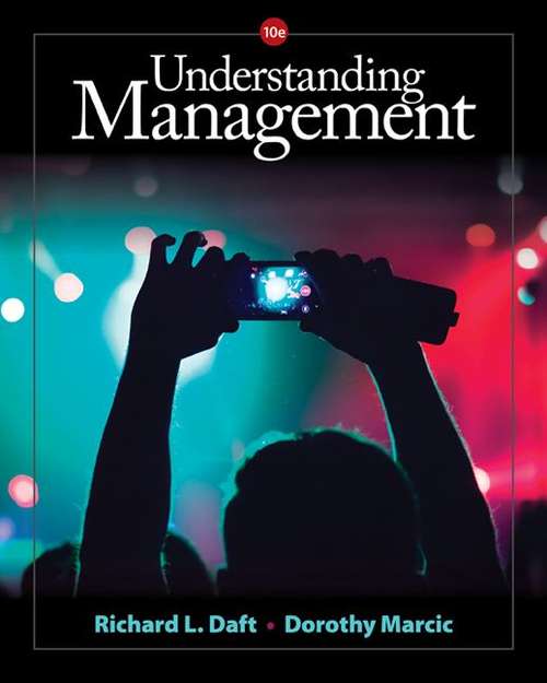 Book cover of Understanding Management (Tenth Edition) (Mindtap Course List Series)