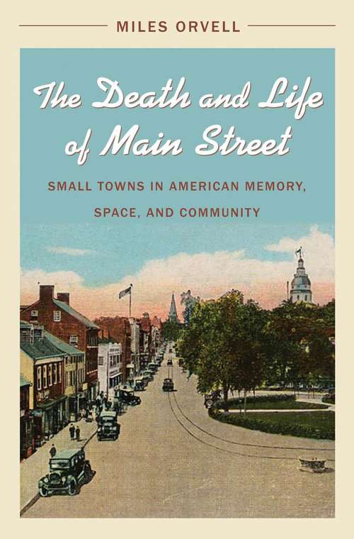 Book cover of The Death and Life of Main Street