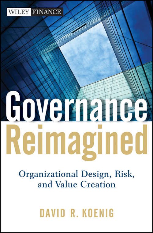 Book cover of Governance Reimagined