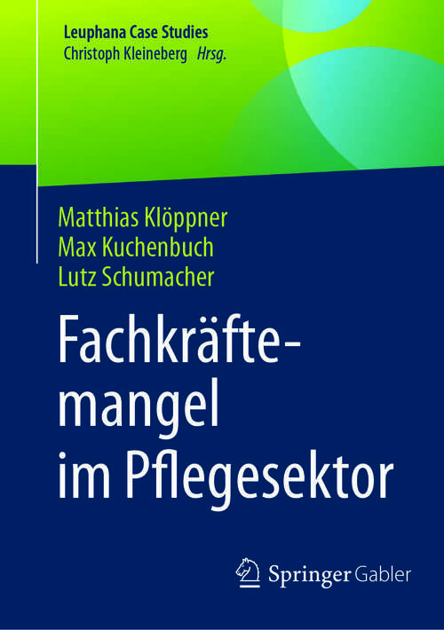 Book cover of Fachkräftemangel im Pflegesektor