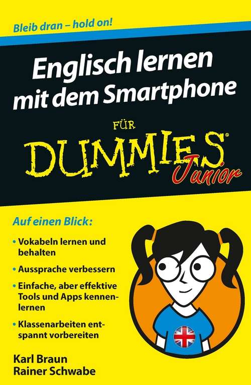 Book cover of Englisch lernen mit dem Smartphone für Dummies Junior (Für Dummies)