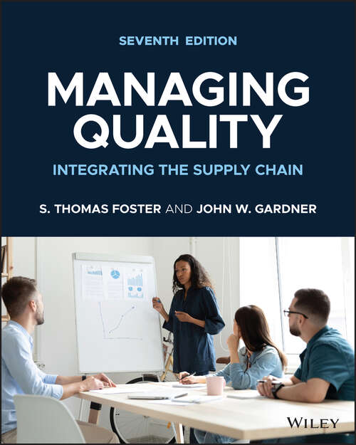 Book cover of Managing Quality: Integrating the Supply Chain (Seventh Edition)