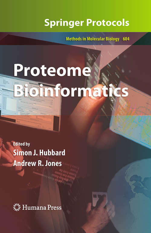 Book cover of Proteome Bioinformatics