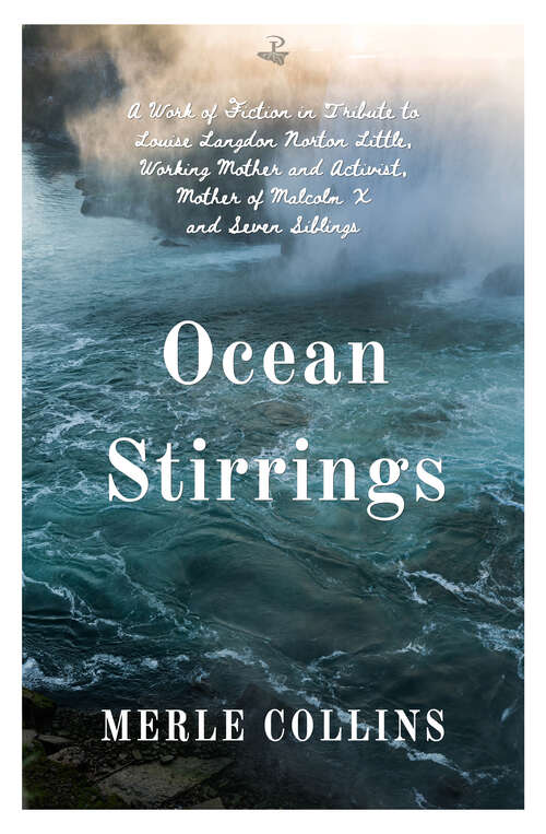 Book cover of Ocean Stirrings: A Work Of Fiction In Tribute To Louise Langdon Norton Little, Working Mother And Activist, Mother Of Malcolm X And Seven Siblings