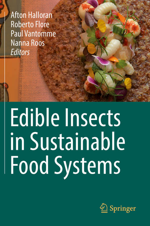 Book cover of Edible Insects in Sustainable Food Systems (1st ed. 2018)