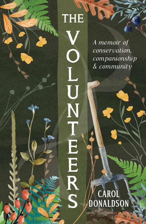 Book cover of The Volunteers: A Memoir of Conservation, Companionship and Community