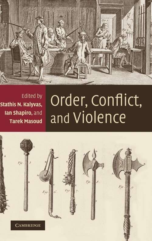 Book cover of Order, Conflict, and Violence