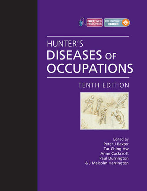 Book cover of Hunter's Diseases of Occupations