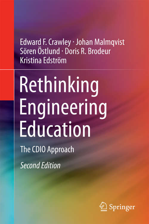 Book cover of Rethinking Engineering Education