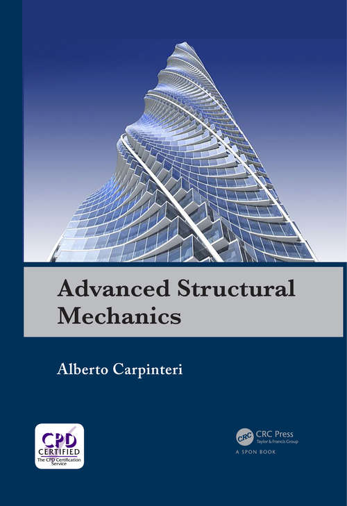 Book cover of Advanced Structural Mechanics