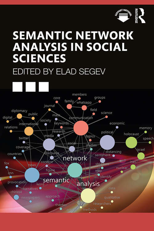 Book cover of Semantic Network Analysis in Social Sciences