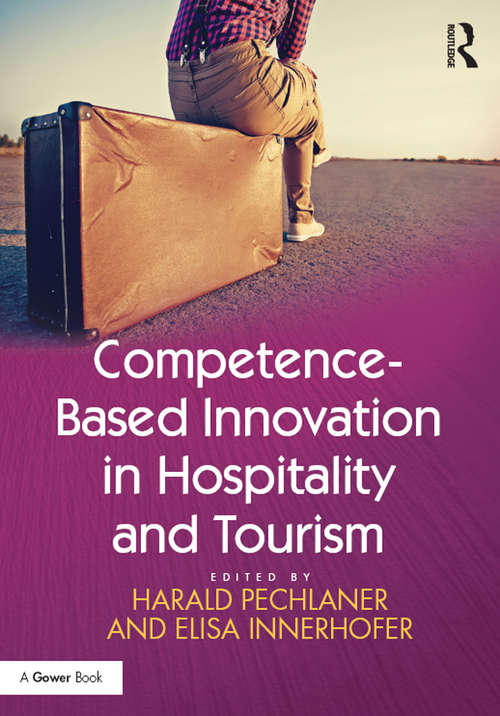 Book cover of Competence-Based Innovation in Hospitality and Tourism