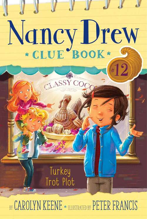 Book cover of Turkey Trot Plot (Nancy Drew Clue Book #12)