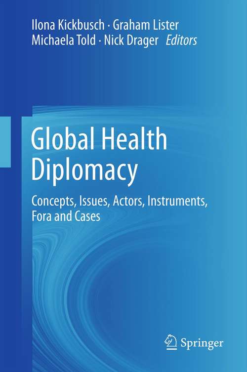 Book cover of Global Health Diplomacy