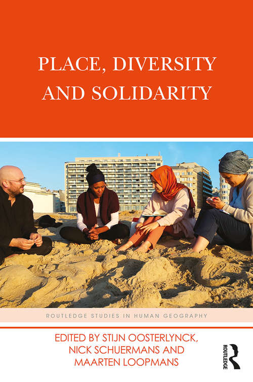 Book cover of Place, Diversity and Solidarity (Routledge Studies in Human Geography)