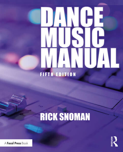 Book cover of Dance Music Manual (5)