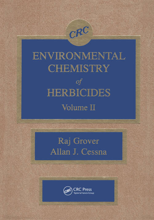 Book cover of Environmental Chemistry of Herbicides