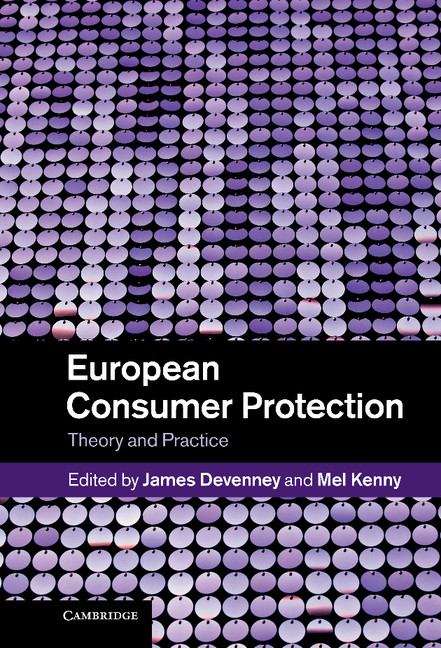 Book cover of European Consumer Protection