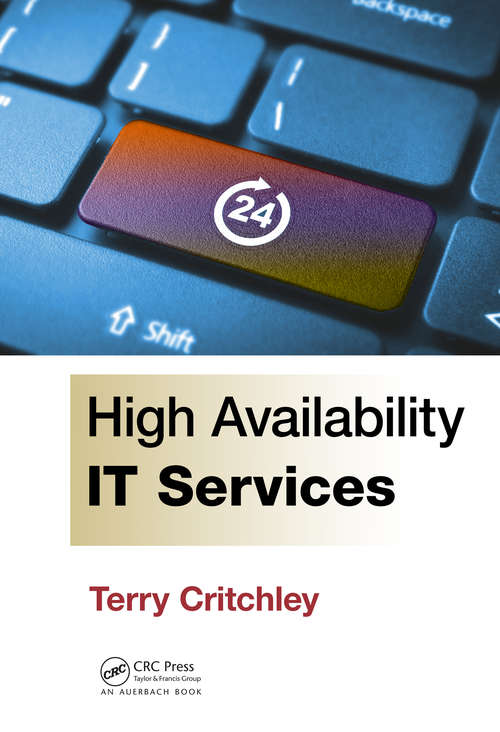 Book cover of High Availability IT Services (1)