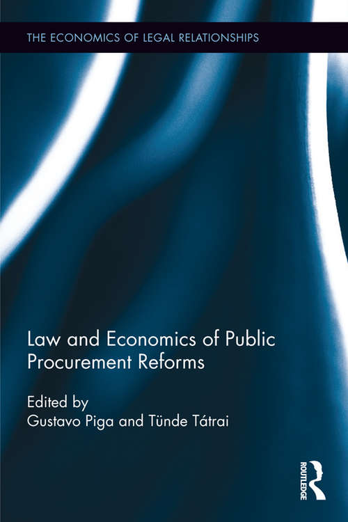 Book cover of Law and Economics of Public Procurement Reforms (The Economics of Legal Relationships)