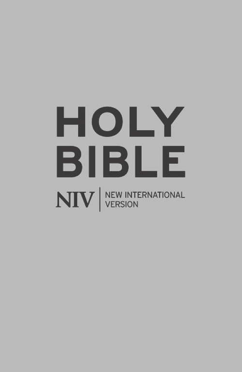 Book cover of NIV Bible eBook (New International Version)