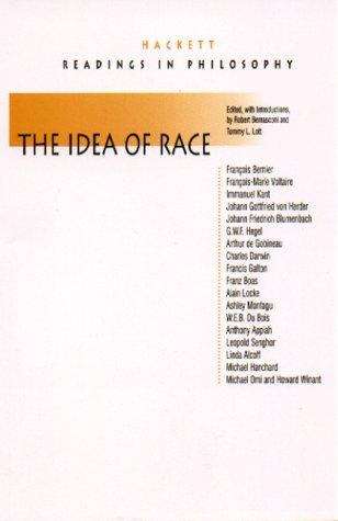 Book cover of The Idea of Race
