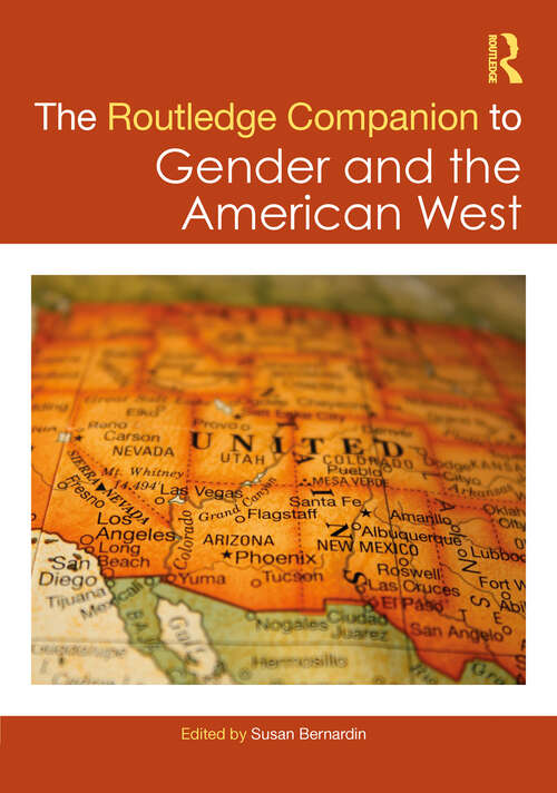 Book cover of The Routledge Companion to Gender and the American West (Routledge Companions to Gender)