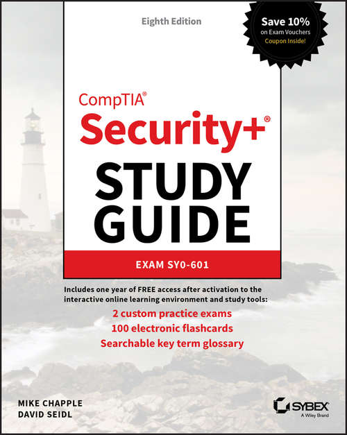 Book cover of CompTIA Security+ Study Guide: Exam SY0-601 (8)