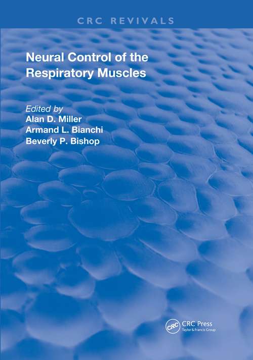 Book cover of Neural Control of the Respiratory Muscles (Routledge Revivals)