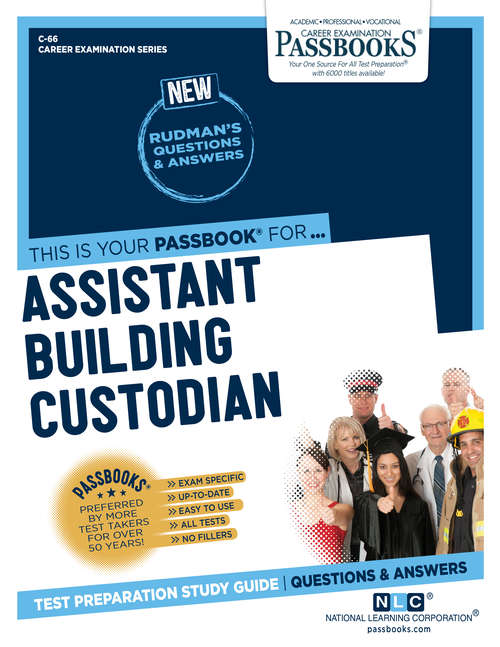 Book cover of Assistant Building Custodian: Passbooks Study Guide (Career Examination Series: C-66)