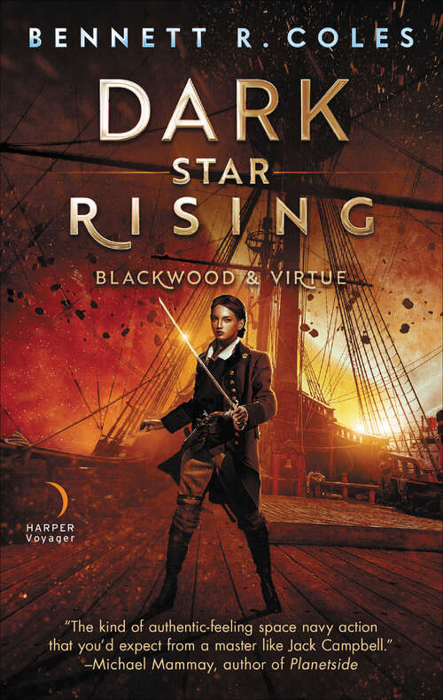 Book cover of Dark Star Rising: Blackwood And Virtue (Blackwood & Virtue)