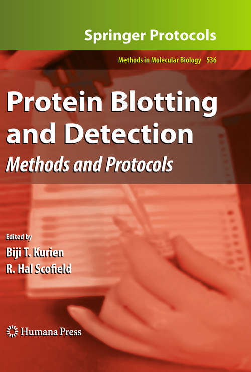 Book cover of Protein Blotting and Detection