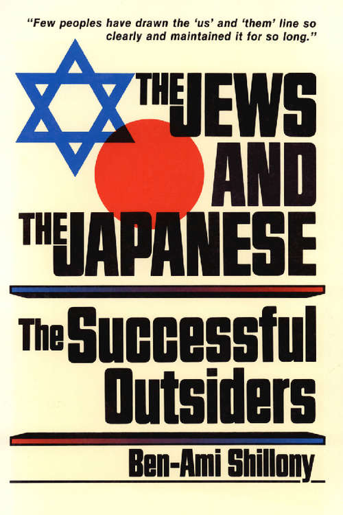 Book cover of The Jews and the Japanese